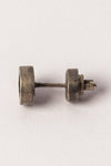 Parts of Four Stud Earrings 0.2 CT, Diamond Plate 1235-7-DA+DIA